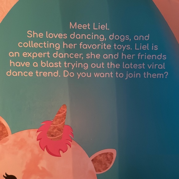 COPY - 16” NWT Squishmallow Liel pink Tye Dye - Picture 4 of 5